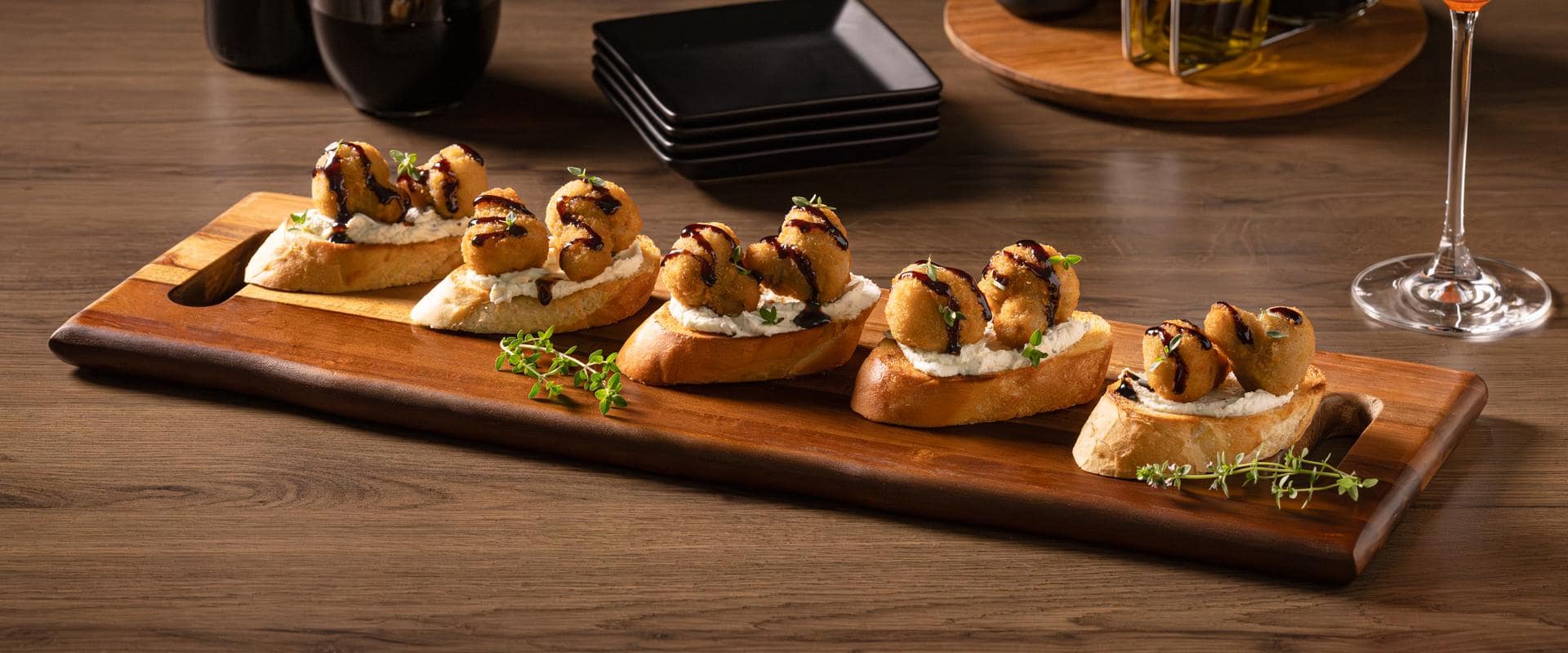 Mushroom Bruschetta