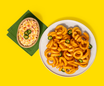 Spicy Pimento Cheese Fries