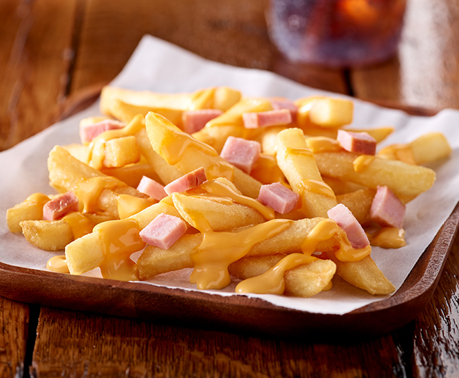 Ham "N" Cheese Fries