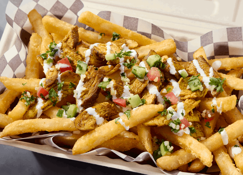 Chicken Shwarma Fries