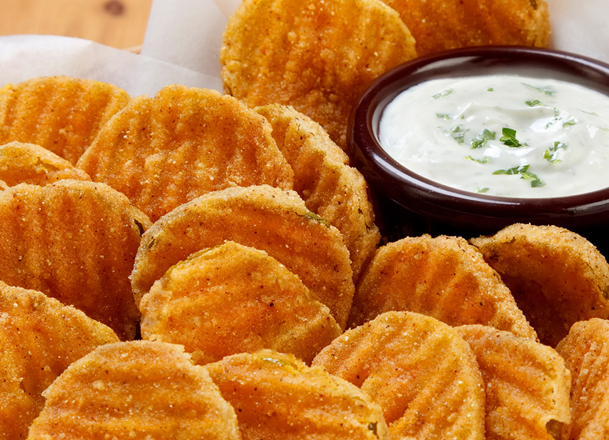 Pickle Chips & Dips