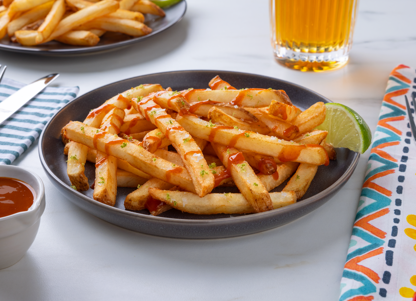Salted Lime and Peri Peri Fries
