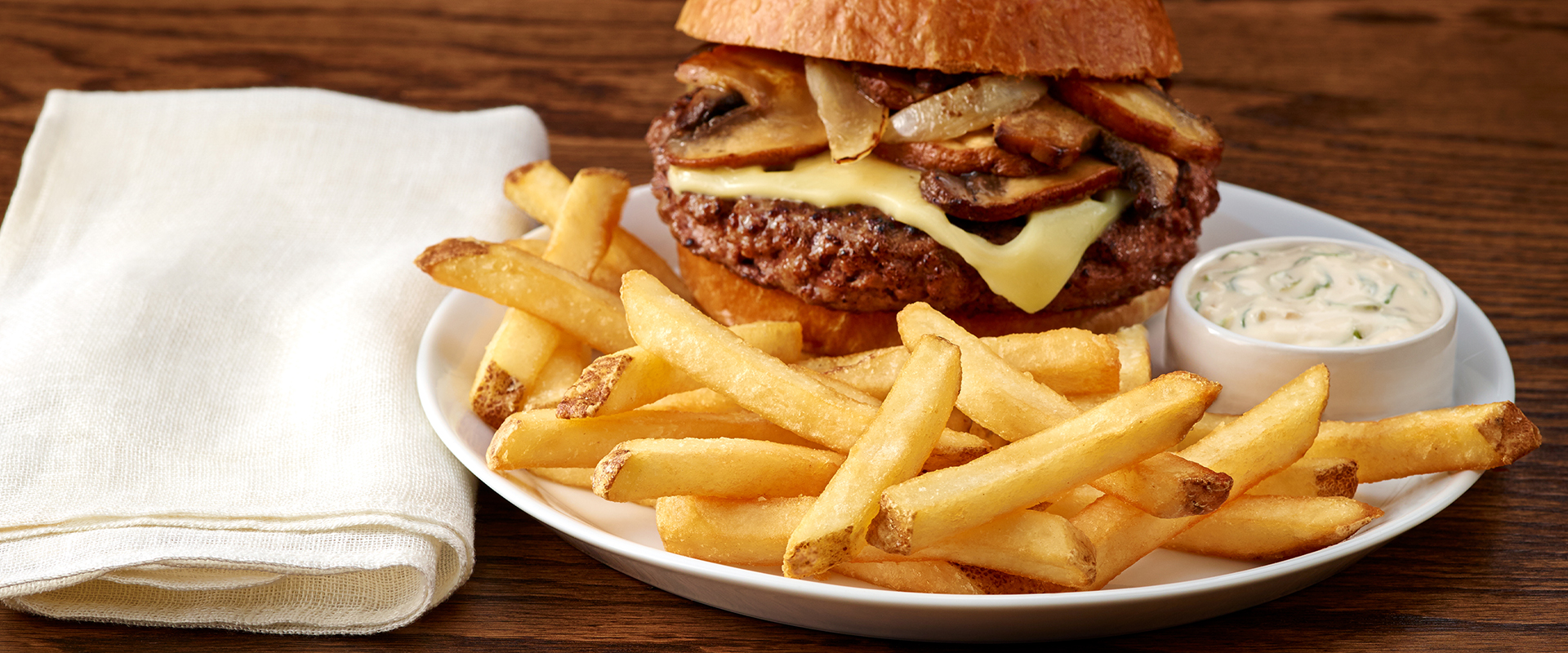 French Onion Burger