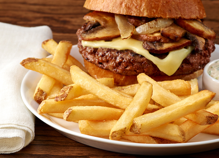French Onion Burger