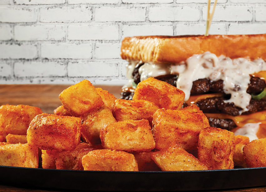 Stacked Texas Toast Burger