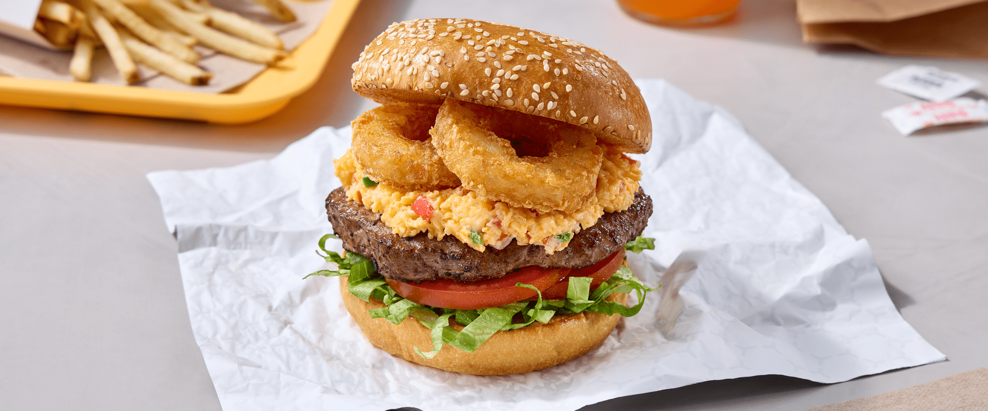 Pimento Cheeseburger