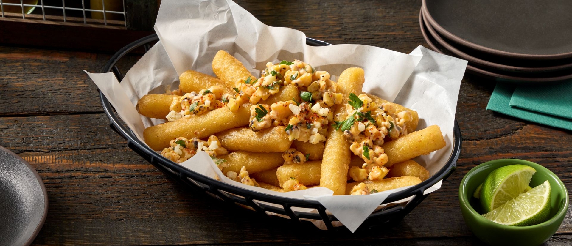 Elote Loaded Cheesy Dippers