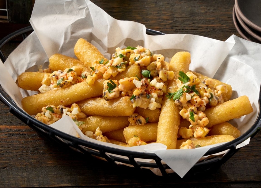 Elote Loaded Cheesy Dippers