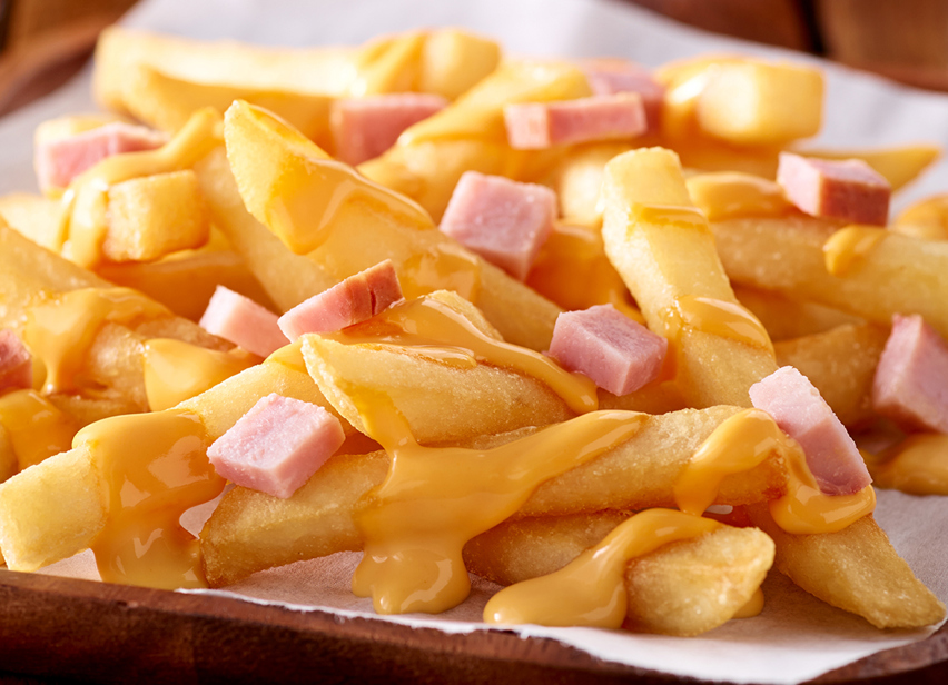 Ham "N" Cheese Fries