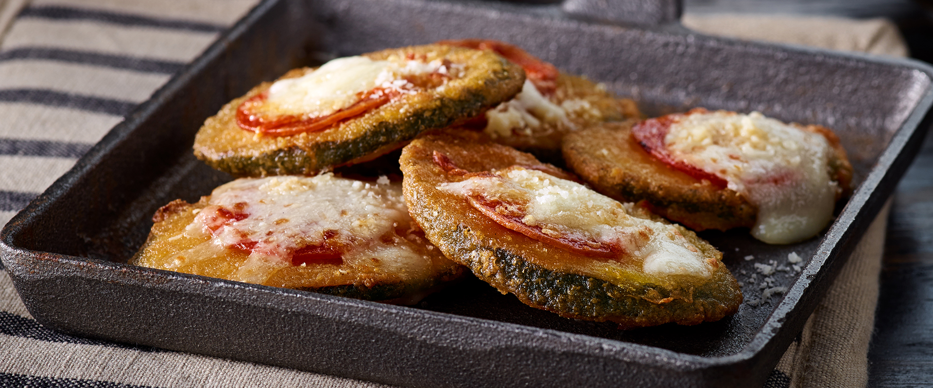Zucchini Pizzettes