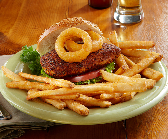 Stacked Chicken Sandwich